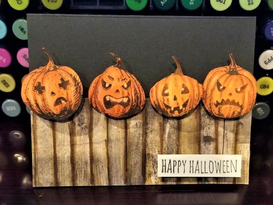 4 little pumpkins: MAKING A BOBBLE-HEAD CARD! 20190810 194115 2