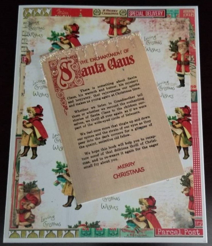 Vintage Holiday Card Making| Taylormadecards4U 20191112 135852 2