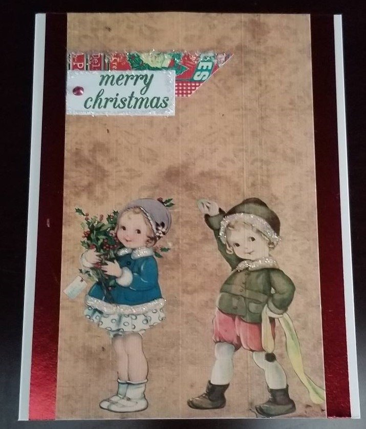 Vintage Holiday Card Making| Taylormadecards4U 20191112 135905 2
