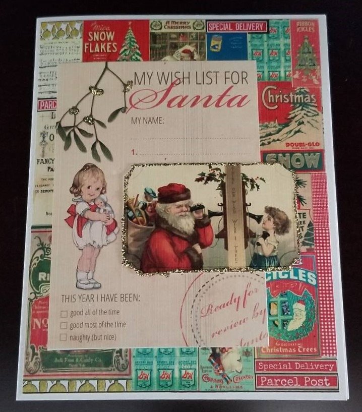 Vintage Holiday Card Making| Taylormadecards4U 20191112 135920 2