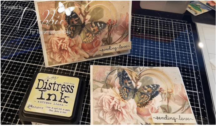 Butterfly Card using “An English Garden” from Taylormadecards4u Capture2