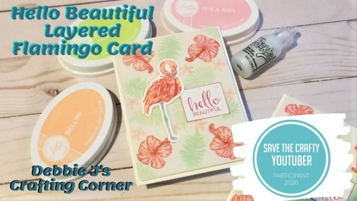 Hello Beautiful Flamingo Cards