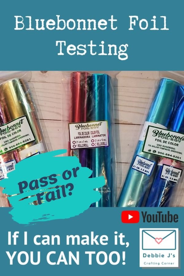 Foil test and review: Bluebonnet Foil Bluebonnet Foil Testing PIN ME