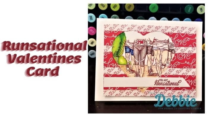 Runsational Valentine's Day Card | Colorado Craft Company Runsational Valentines Card