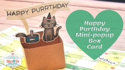 Happy Purthday Mini Pop-up Box Card | DiesRUs Design Team Project | Lawn Fawn YT Thumbnails 2021 2 1 400x225