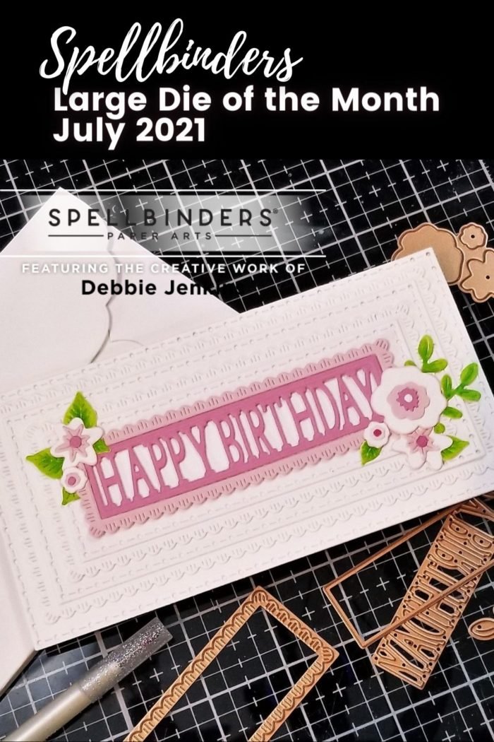 Let's make a shaker card! | July 2021 Spellbinders Large Die of the Month 4 4 E1625698894319