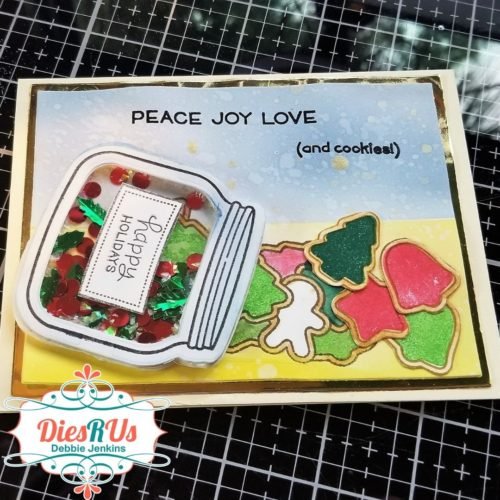 How to create a Christmas Cookie Jar Shaker Card 5 5 500x500