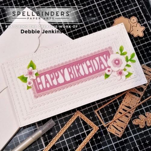 Let's make a shaker card! | July 2021 Spellbinders Large Die of the Month 7 1 500x500