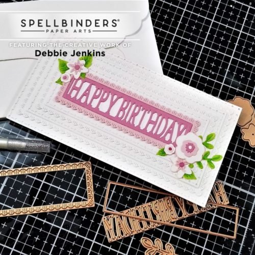Let's make a shaker card! | July 2021 Spellbinders Large Die of the Month 8 1 500x500
