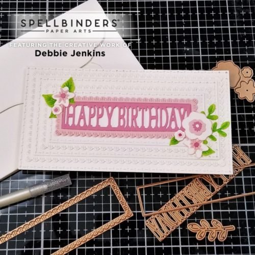 Let's make a shaker card! | July 2021 Spellbinders Large Die of the Month 9 1 500x500
