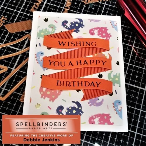 How to make an Easy Birthday Card using the September 2021 Spellbinders Glimmer of the Month Kit 2021 09 Spellbinders Glimmer of the Month