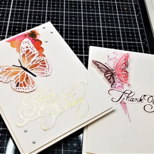 Curved Cut Out Cards | LIVE Replay! Curved Cut Out Card