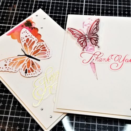 Curved Cut Out Cards | LIVE Replay! Curved Cut Out Card