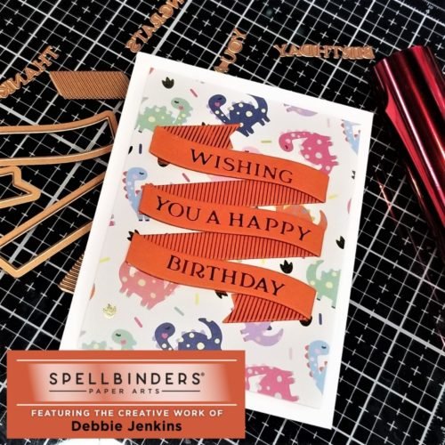 How to make an Easy Birthday Card using the September 2021 Spellbinders Glimmer of the Month Kit 2021 09 Spellbinders Glimmer of the Month