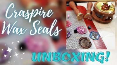 Craspire Unboxing - What did they send me? | Trying Wax Seals Craspire Unboxing
