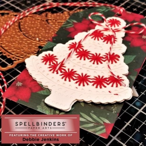 EASY Stitched Cards and Tags | Spellbinders Merry Stitchmas Easy Stitched Cards and Tags