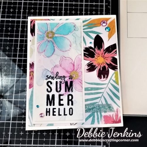 #ShopYourStashChallenge Summer Theme HOP Summer Theme