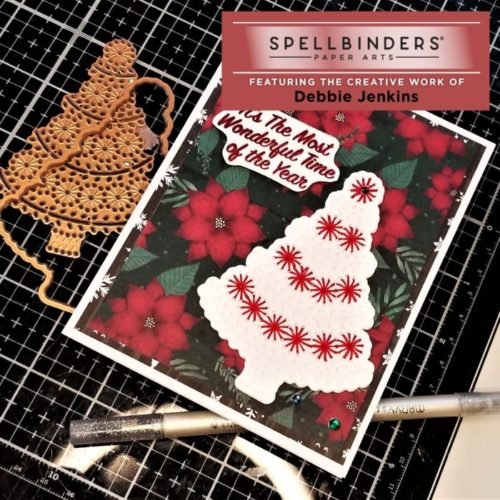 EASY Stitched Cards and Tags | Spellbinders Merry Stitchmas Easy Stitched Cards and Tags