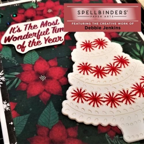 EASY Stitched Cards and Tags | Spellbinders Merry Stitchmas Easy Stitched Cards and Tags