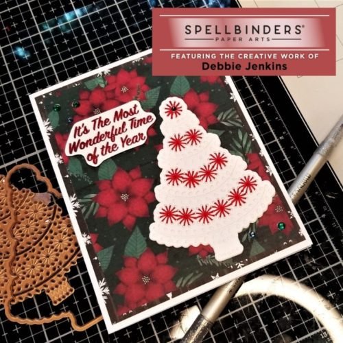 EASY Stitched Cards and Tags | Spellbinders Merry Stitchmas Easy Stitched Cards and Tags