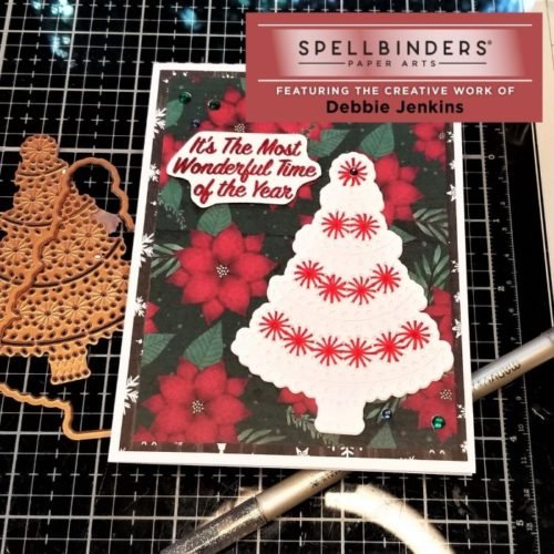 EASY Stitched Cards and Tags | Spellbinders Merry Stitchmas Easy Stitched Cards and Tags