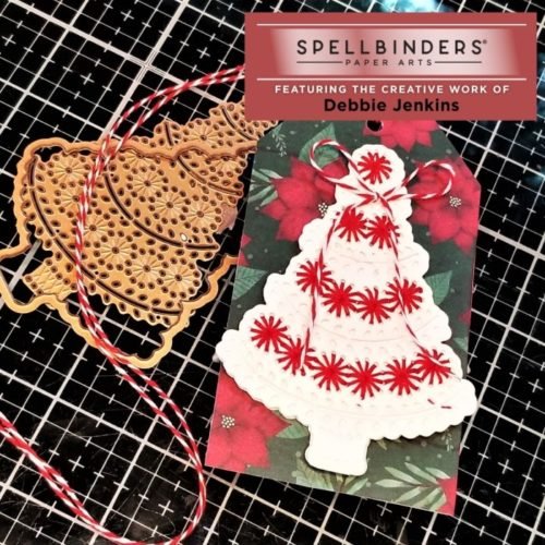 EASY Stitched Cards and Tags | Spellbinders Merry Stitchmas Easy Stitched Cards and Tags