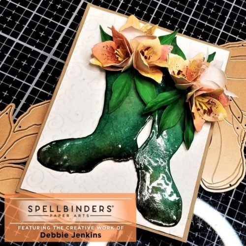 Realistic Dimensional Lilly Card
