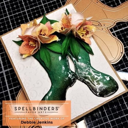 Realistic Dimensional Lilly Card