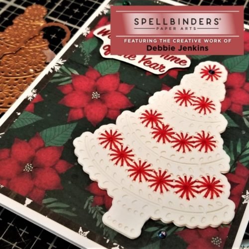 EASY Stitched Cards and Tags | Spellbinders Merry Stitchmas Easy Stitched Cards and Tags