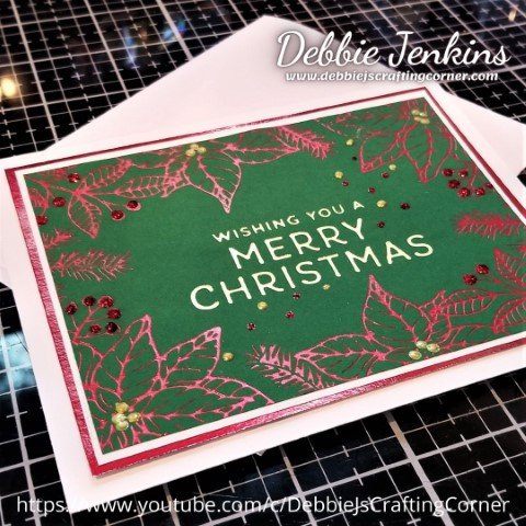 🔴Let's PLAY WITH HOT FOIL! Crafting with Debbie LIVE! 1 Blog 12