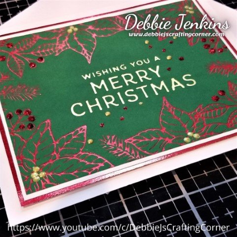 🔴Let's PLAY WITH HOT FOIL! Crafting with Debbie LIVE! 2 Blog 11