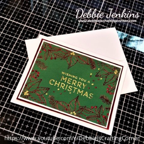🔴Let's PLAY WITH HOT FOIL! Crafting with Debbie LIVE! 3 Blog 10