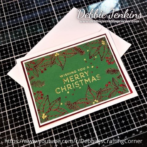 🔴Let's PLAY WITH HOT FOIL! Crafting with Debbie LIVE! 4 Blog 8