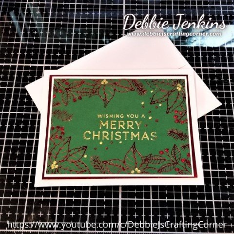 🔴Let's PLAY WITH HOT FOIL! Crafting with Debbie LIVE! 6 Blog 6