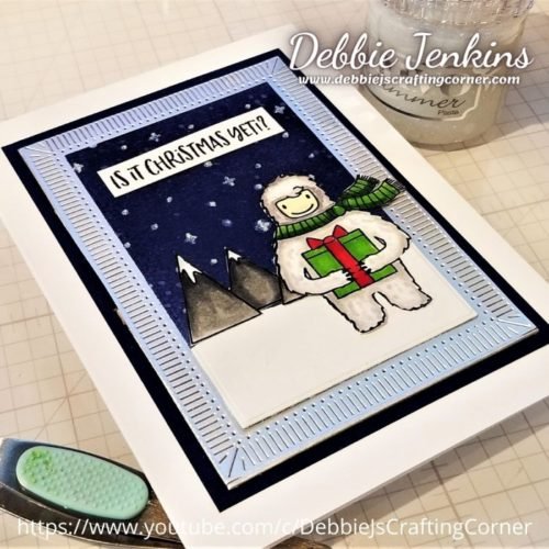 Card Hoppin' Winter | Is it Christmas Yeti? Card Hoppin