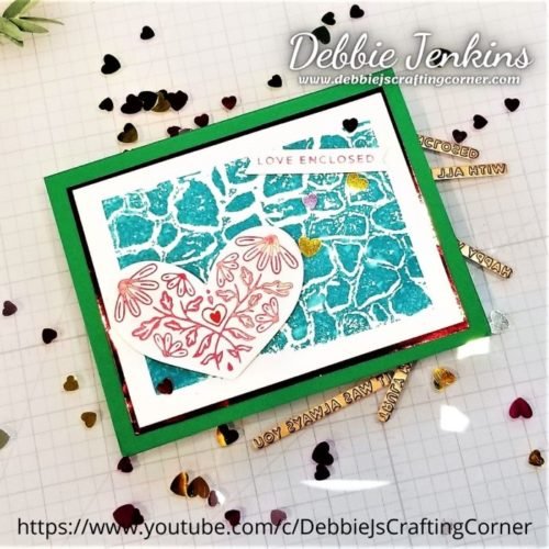 Hot Foil Galentines | 🔴Crafting with Debbie LIVE! Hot Foil Galentines