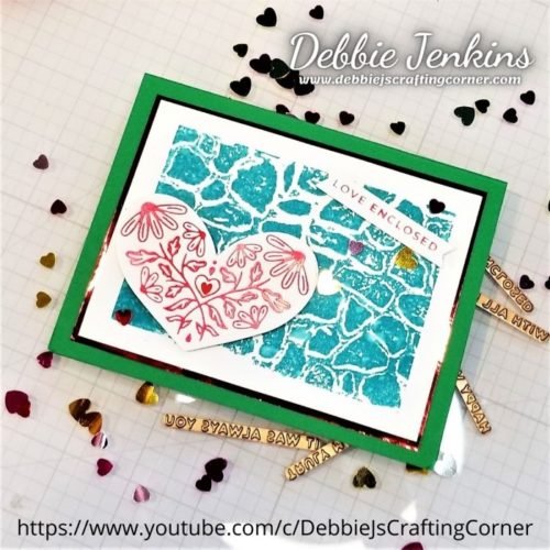 Hot Foil Galentines | 🔴Crafting with Debbie LIVE! Hot Foil Galentines