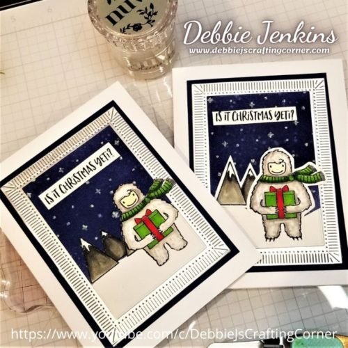 Card Hoppin' Winter | Is it Christmas Yeti? Card Hoppin