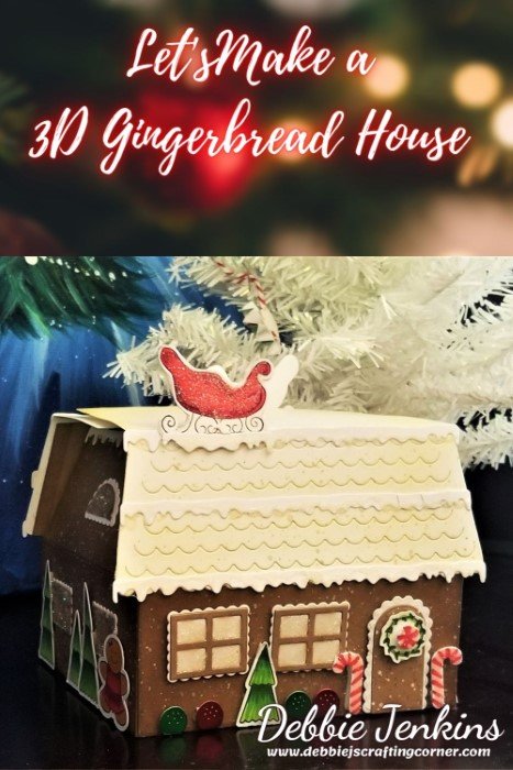 3D Gingerbread House