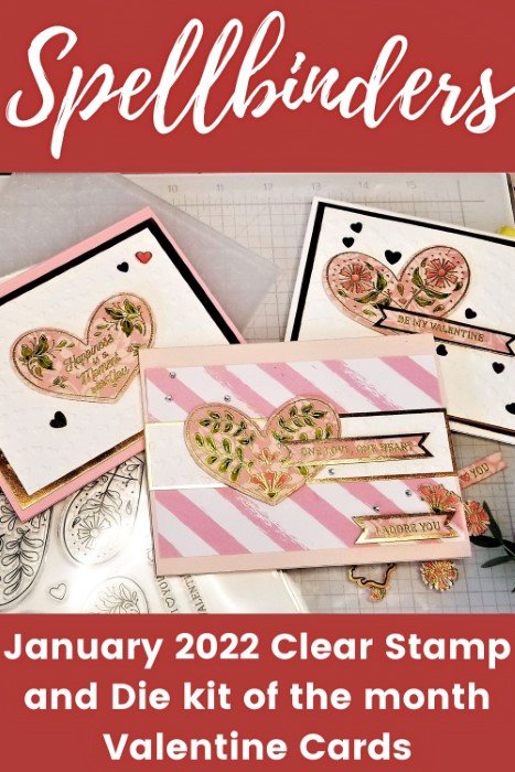 January 2022 Spellbinders Clear Stamp and Die