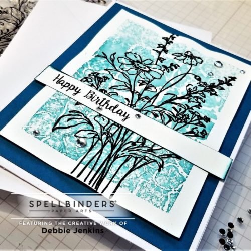 clean and simple embossed card