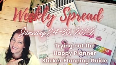 Trying the Happy Planner Sticker Guide