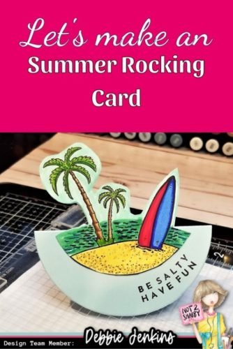 Summer Rocker Card Pin