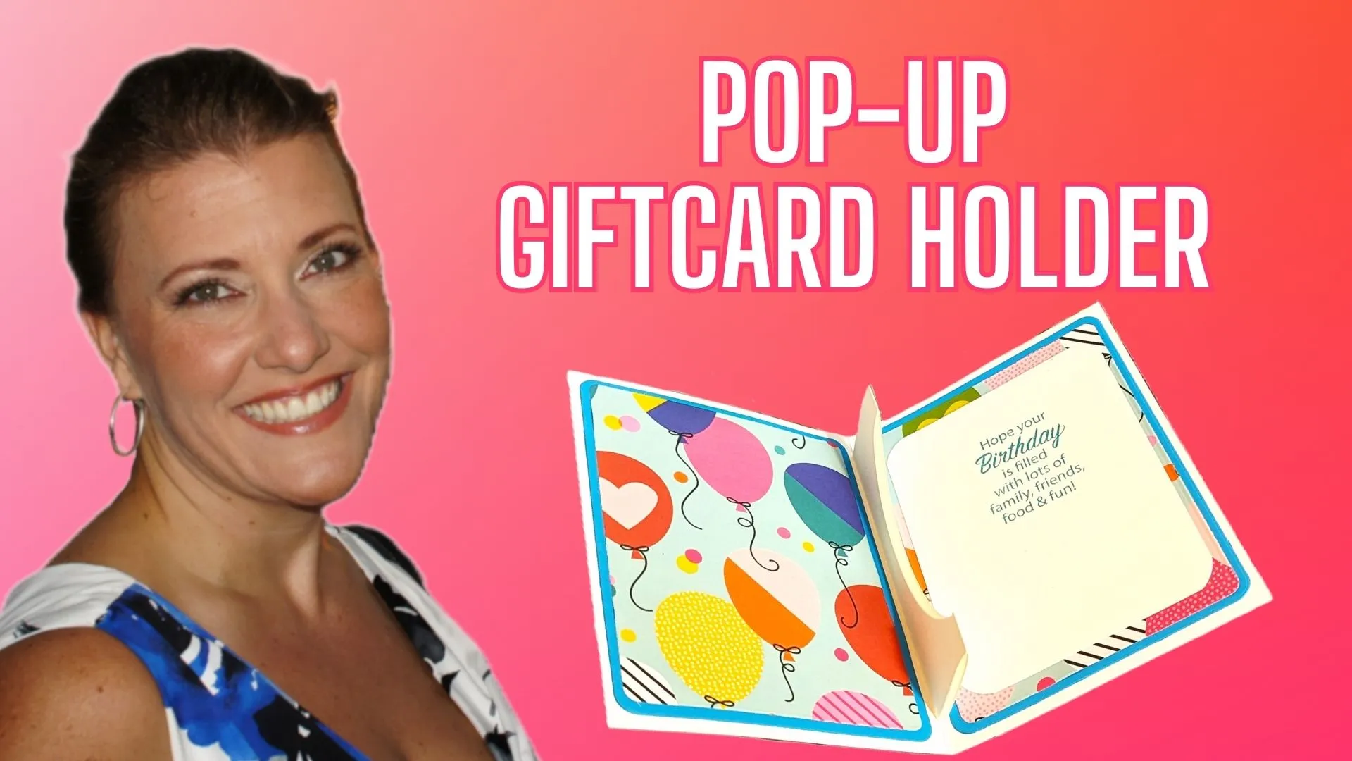 Pop-up Gift card Holder