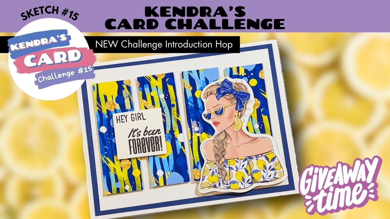 #KendrasCardChallenge15 | Let’s play with pattern paper!