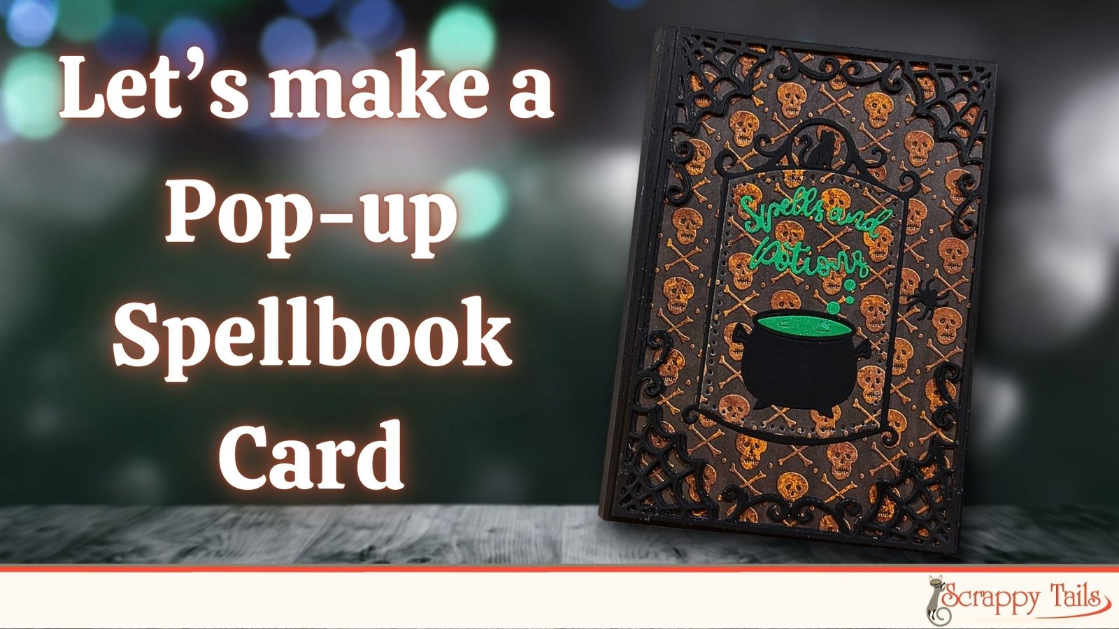 Let's Make a Pop-up Spellbook Card