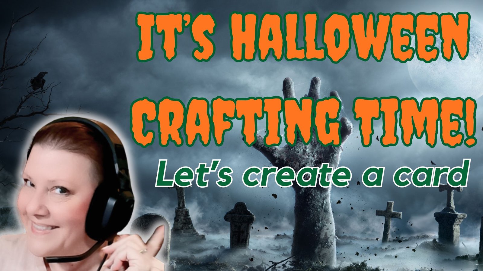 It's Halloween Crafting Time! Let's Create a Card