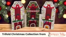 How to Make a Stunning Christmas Trifold Card | Scrappy Tails Christmas House Trifold Die set 2024 12 19 Scrappy Tails Trifold Christmas Collection 250x141