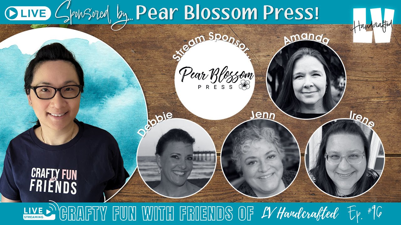 Crafty Fun with Friends | Let's make some Light up Cards with Pear Blossom Press Light up cards with Pear Blossom Press